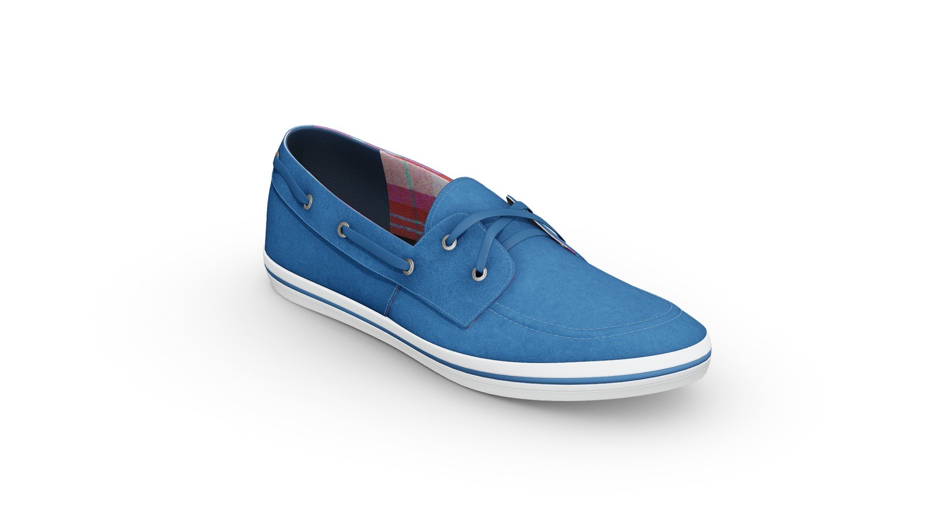 Generic Shoe 029 Blue 3d model