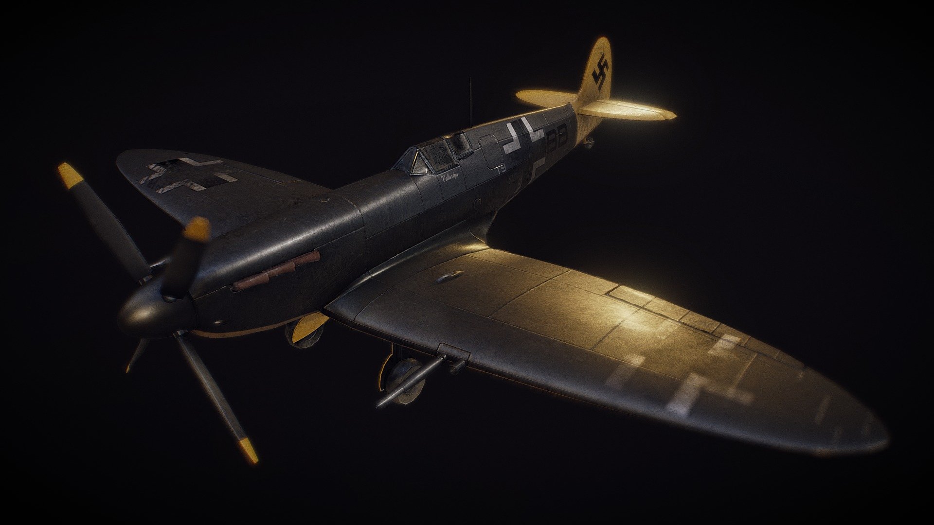 Zirkus Rosarius Spitfire 3d model