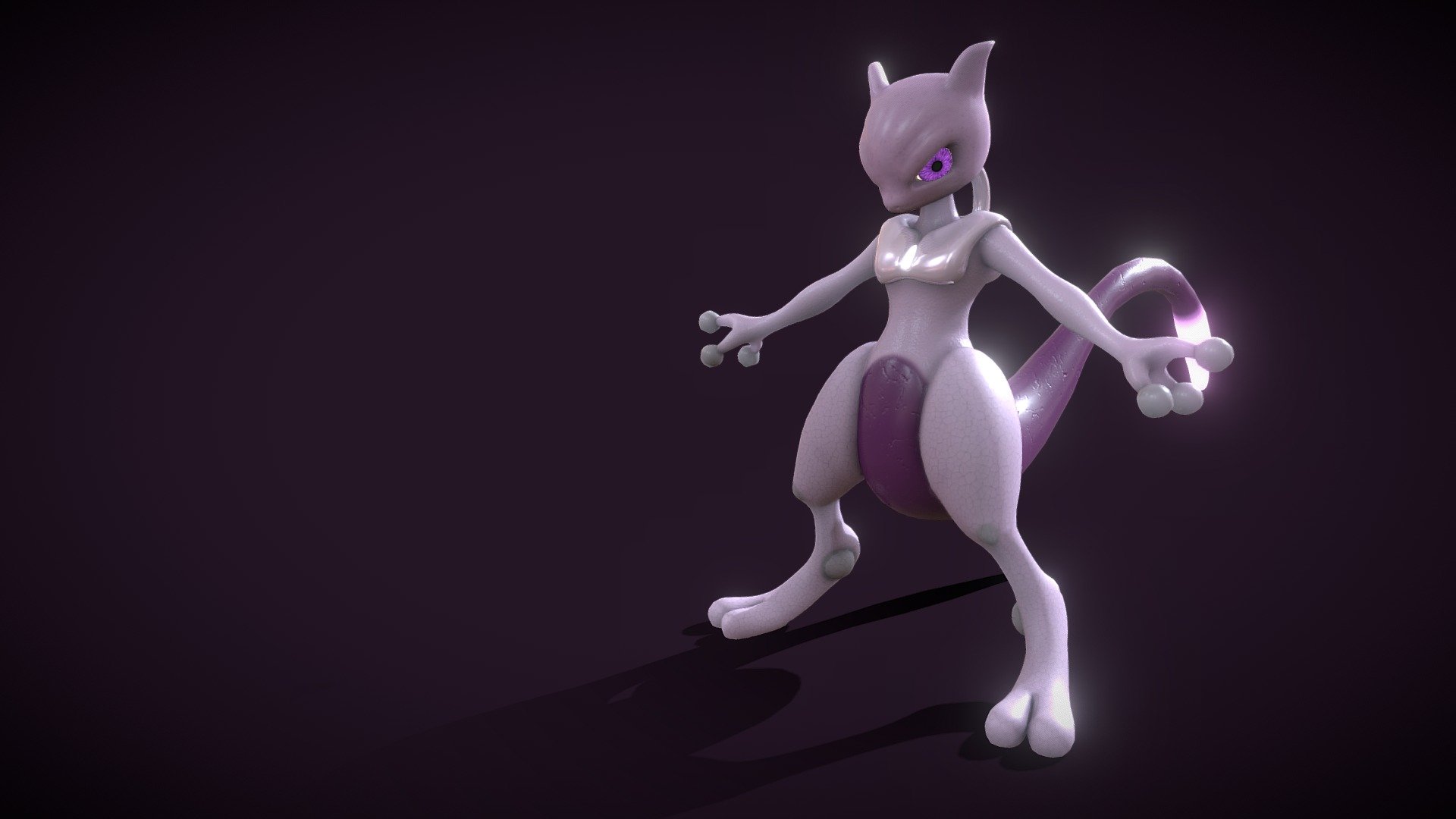 Mewtwo 3d model