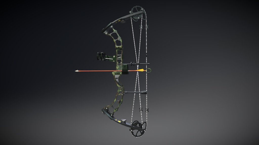 Compound Bow 3d model