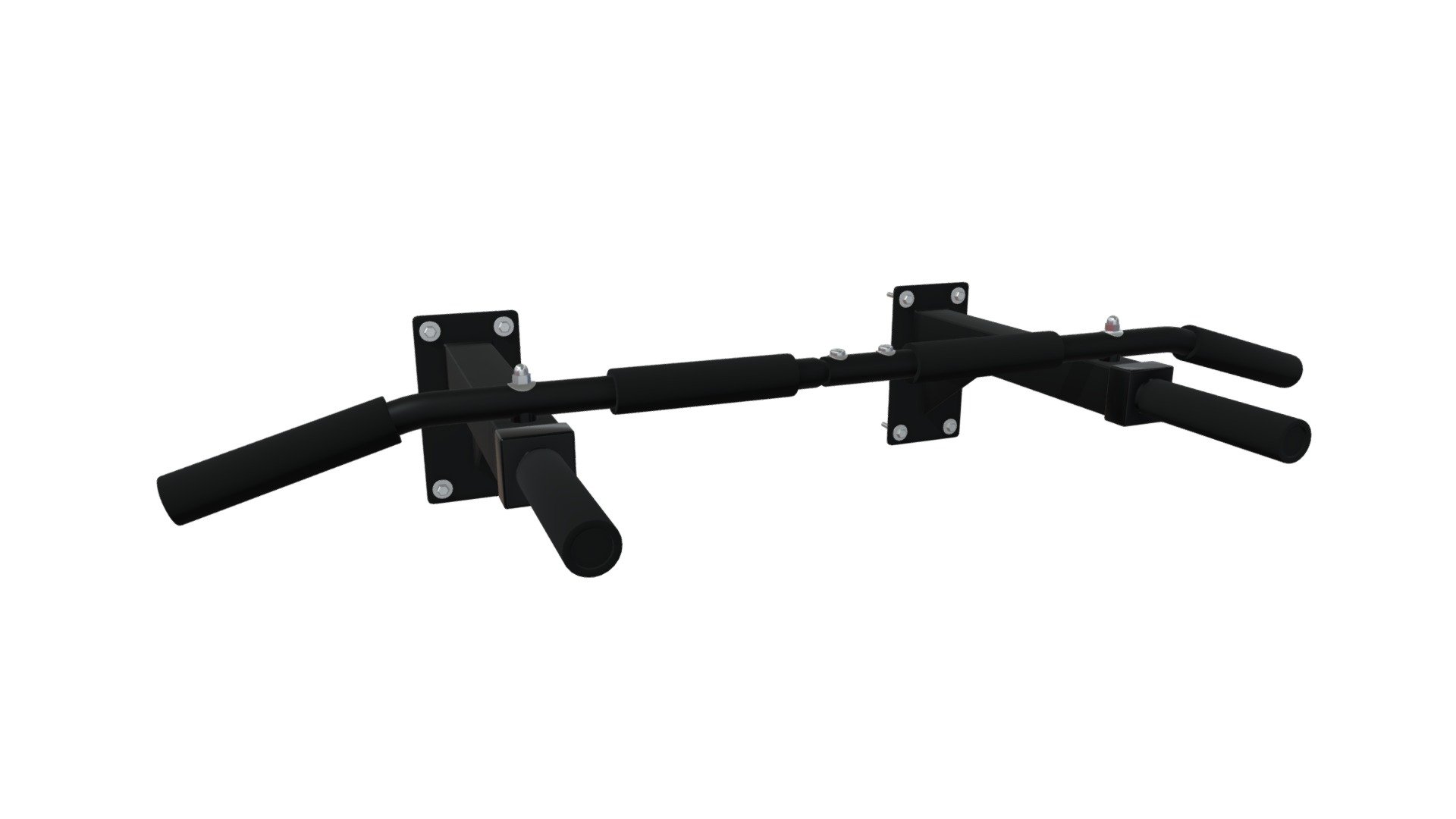 Wall Mounted Pull Up Bar 3d model