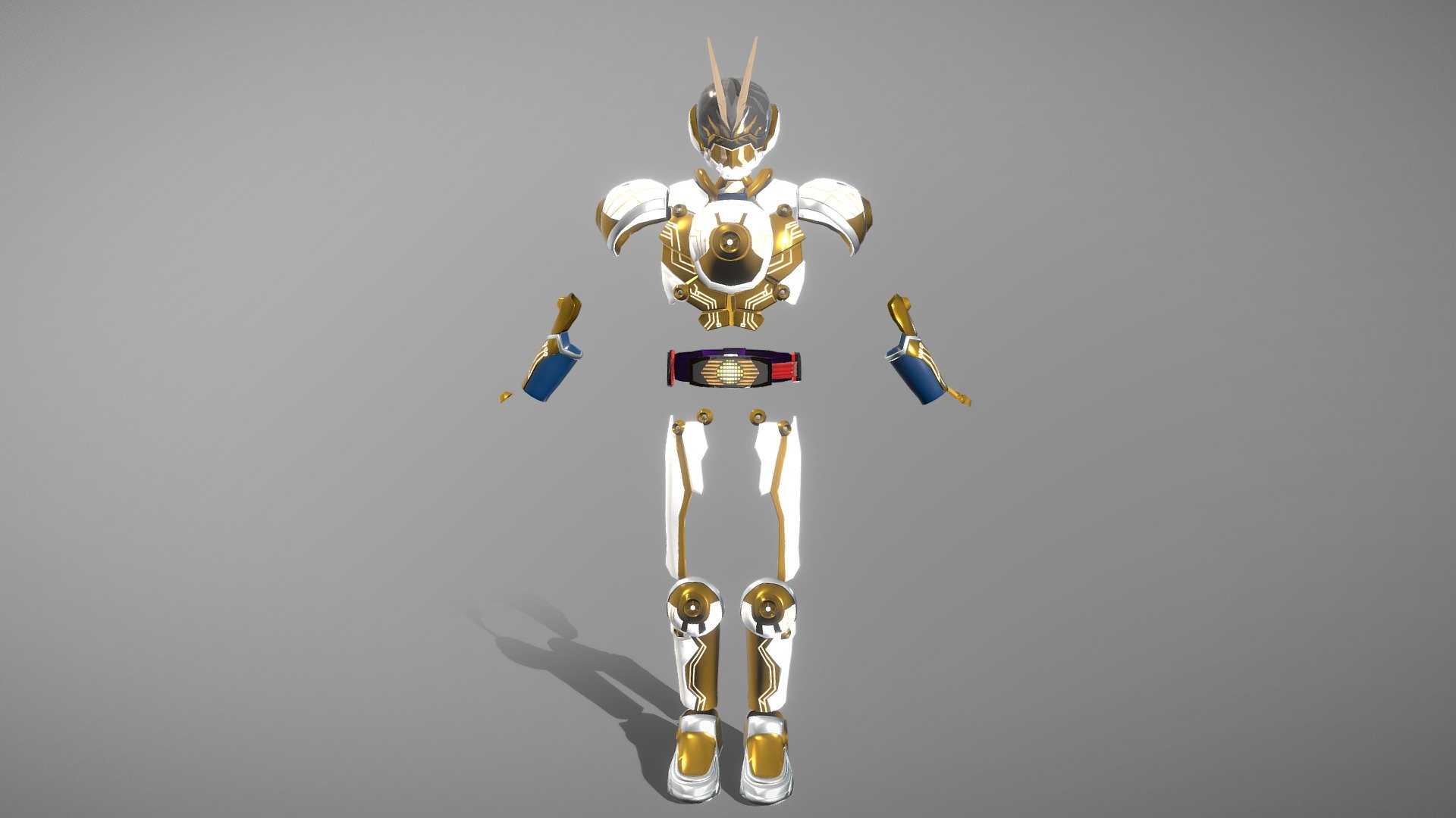 Kamen Rider Gazer (armor) 3d model