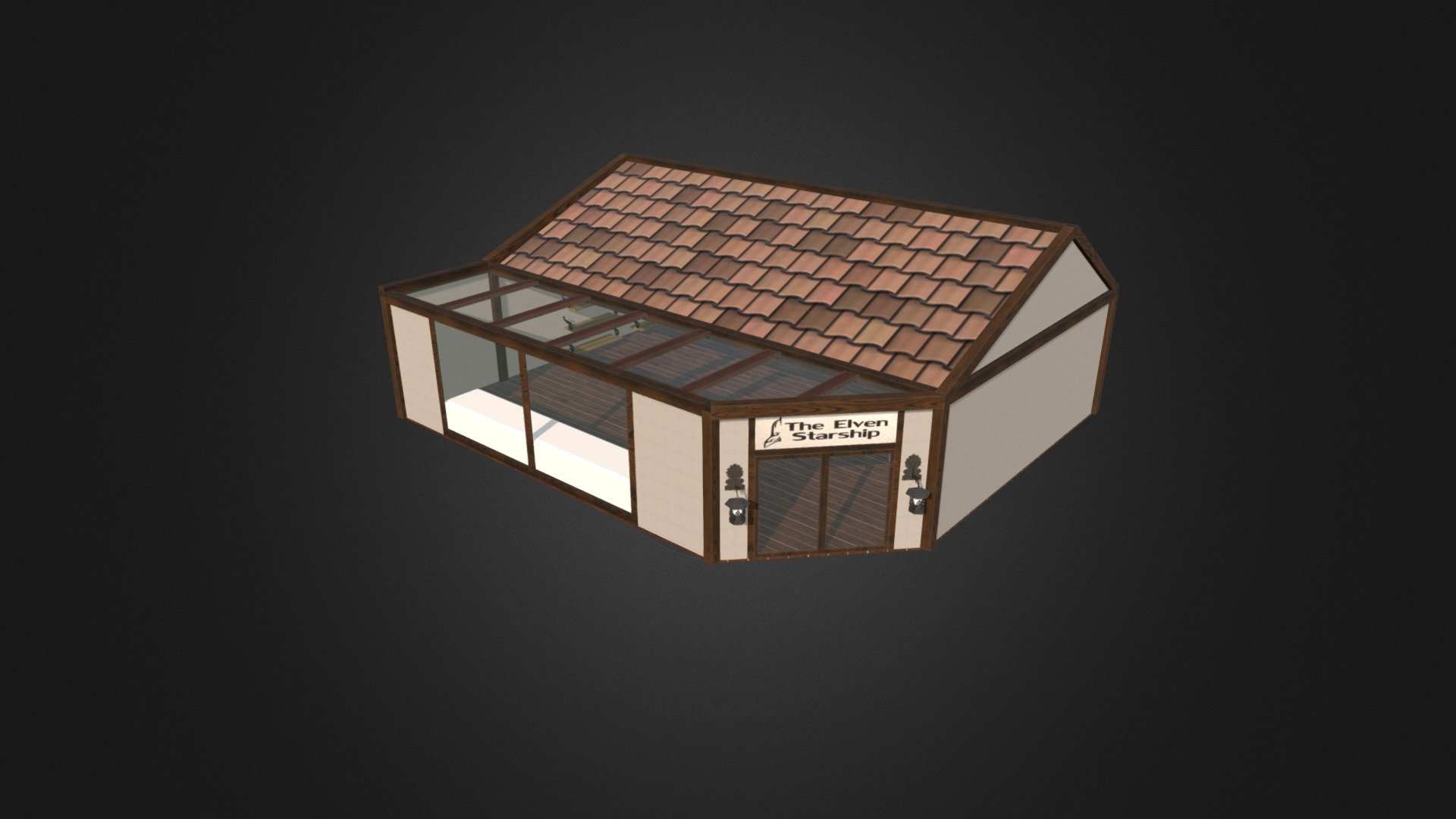 Small Store 3d model