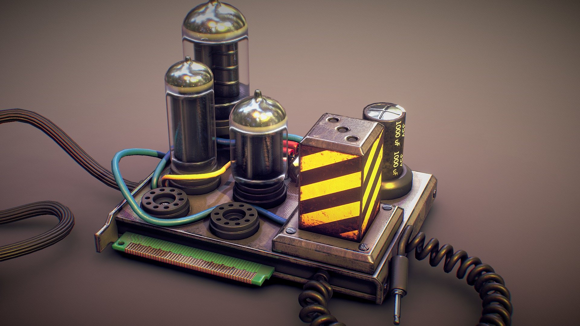 FALLOUT WATER CHIP 3d model