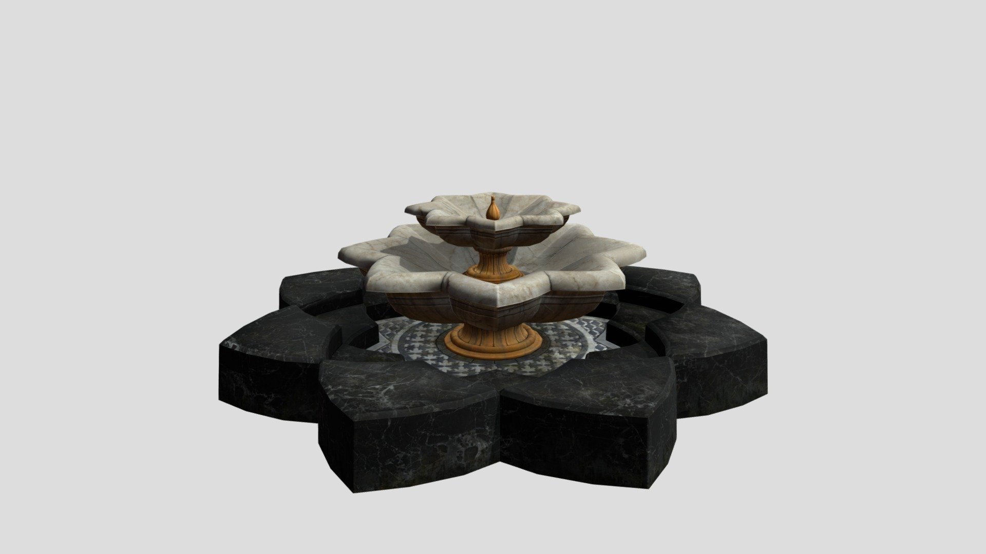 Fountain 06 3d model