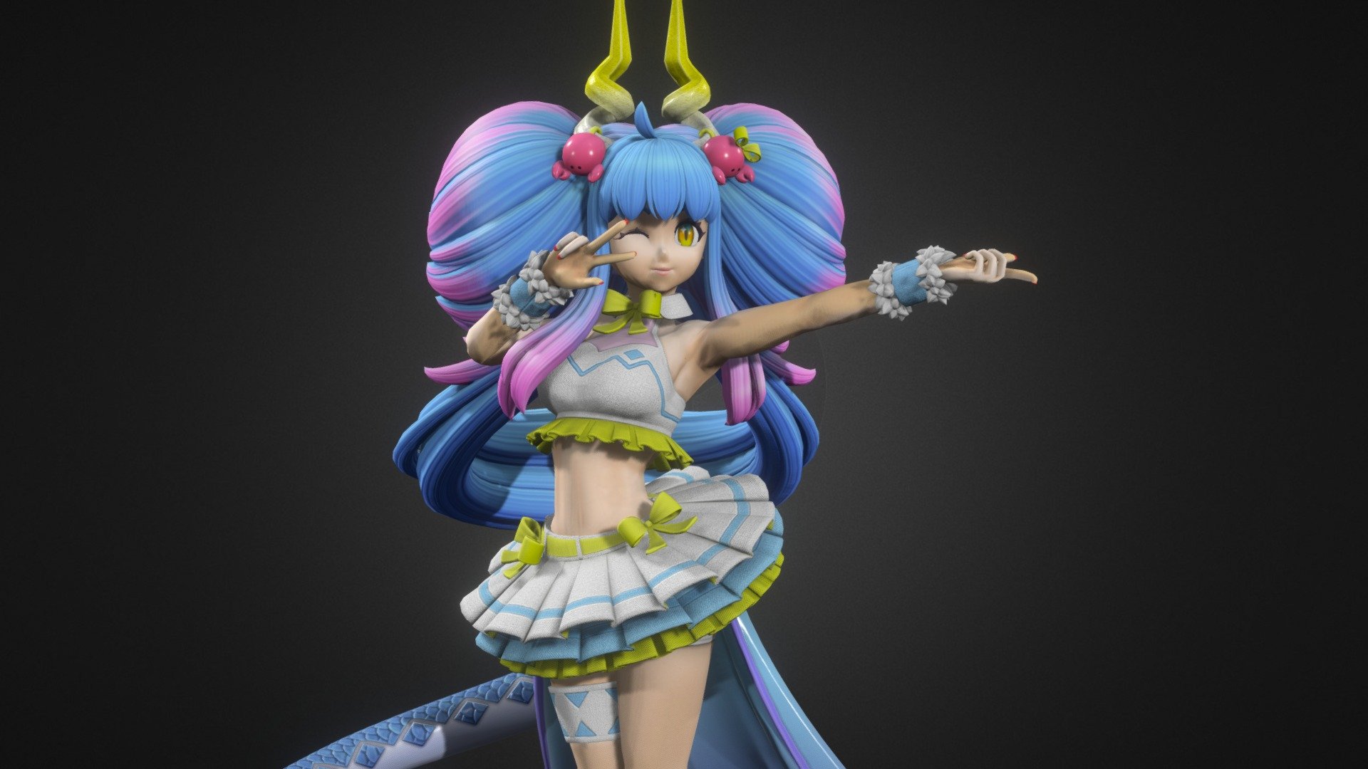 Siren 3d model