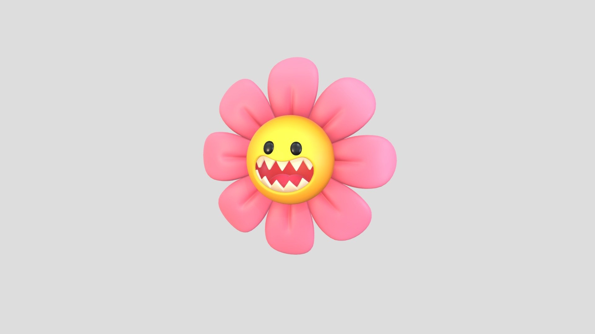 Character243 Devil Flower 3d model