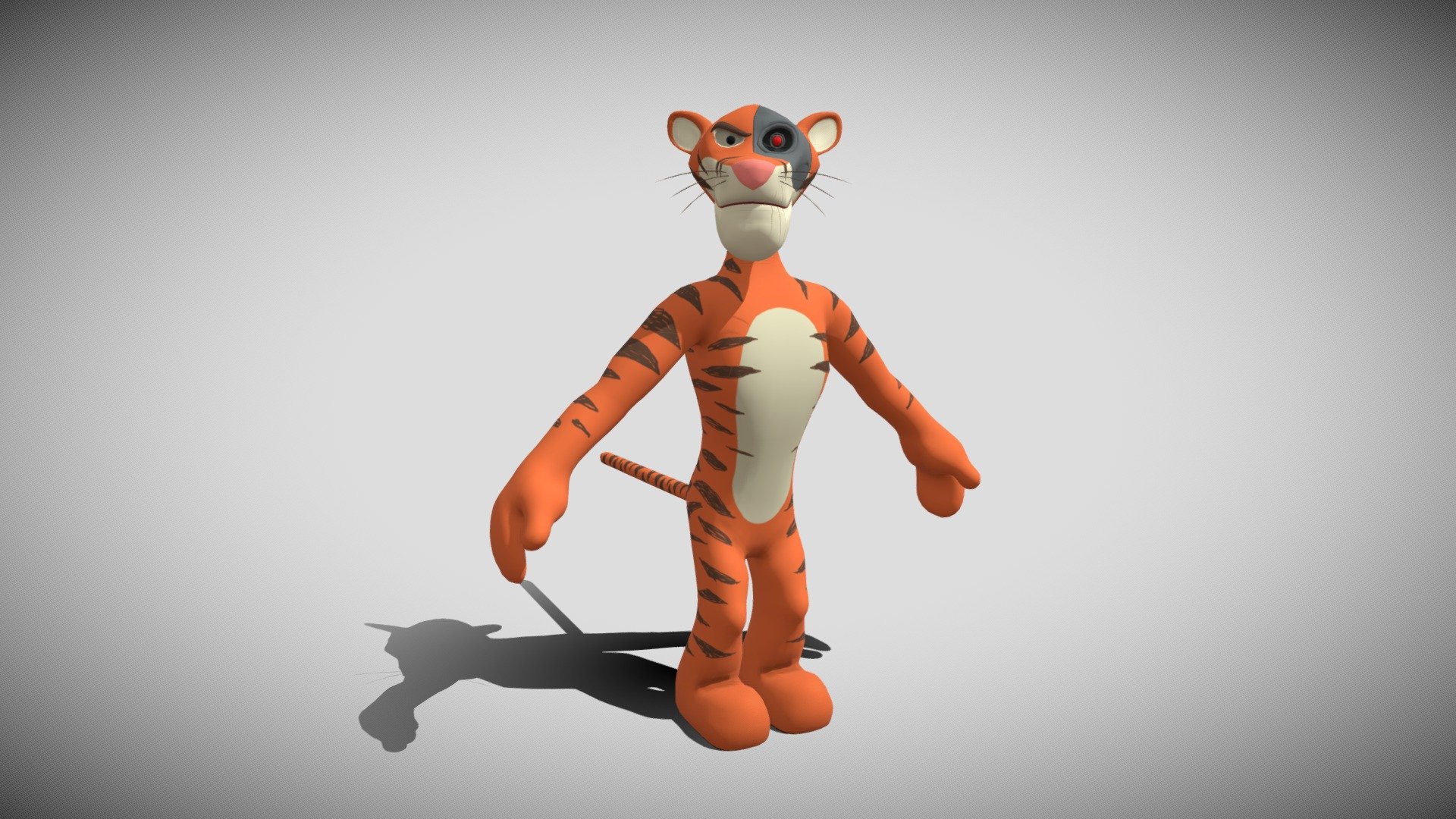 Tigger The Terminator 3d model