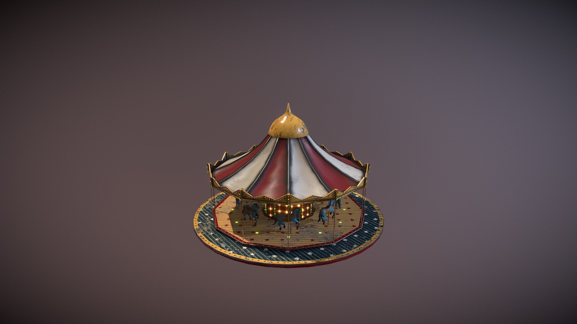 The Carousel 3d model