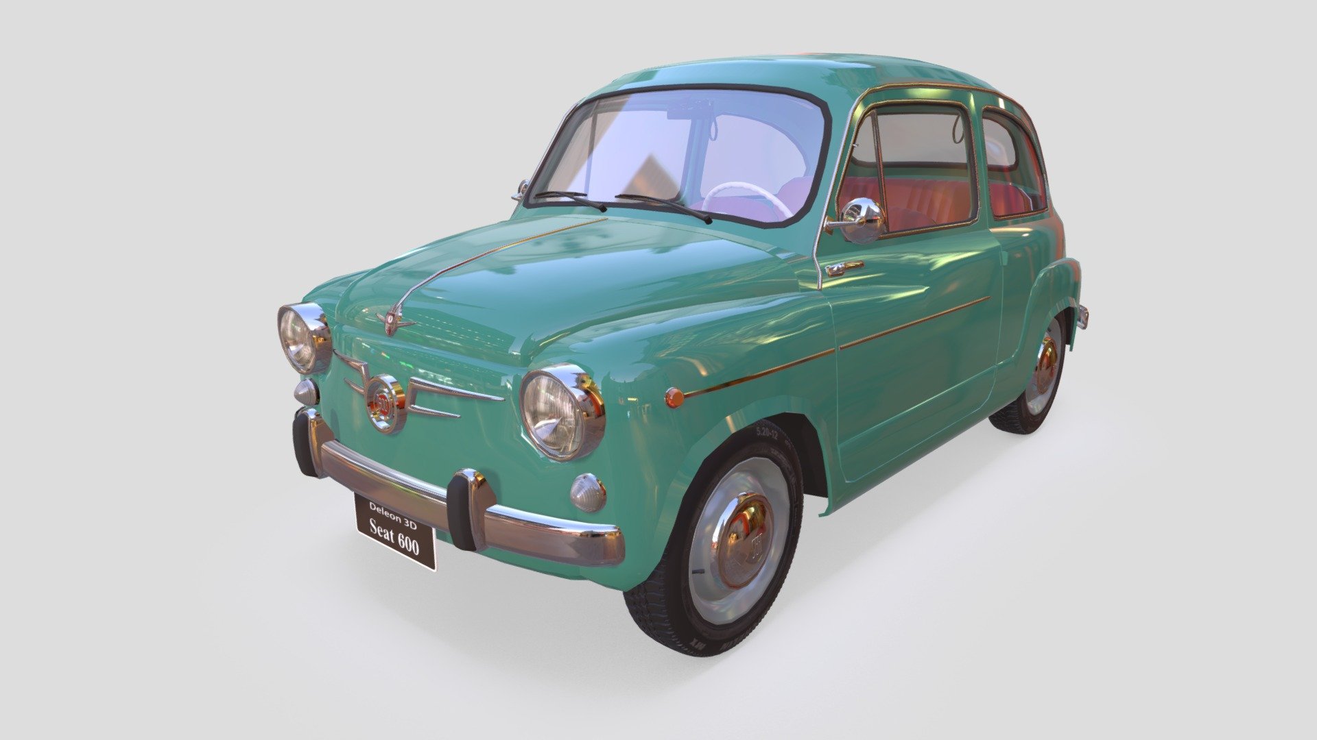 Seat 600 3d model