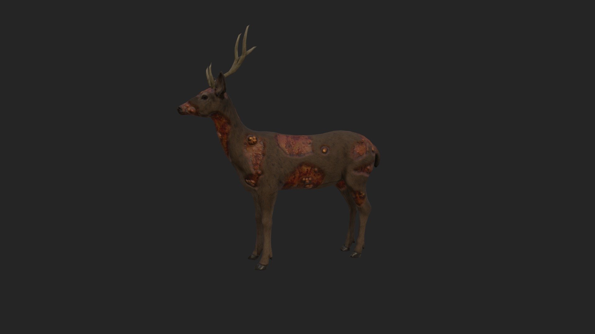 Dear_diseased 3d model