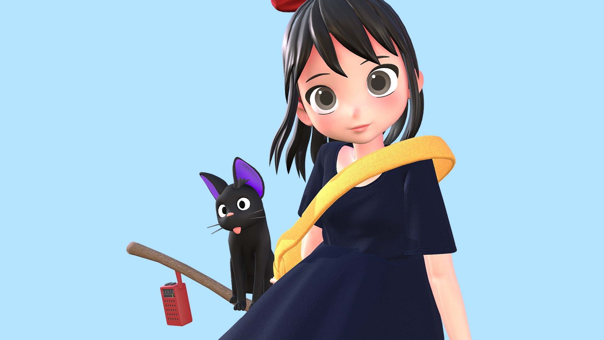 kikis delivery service 3d model