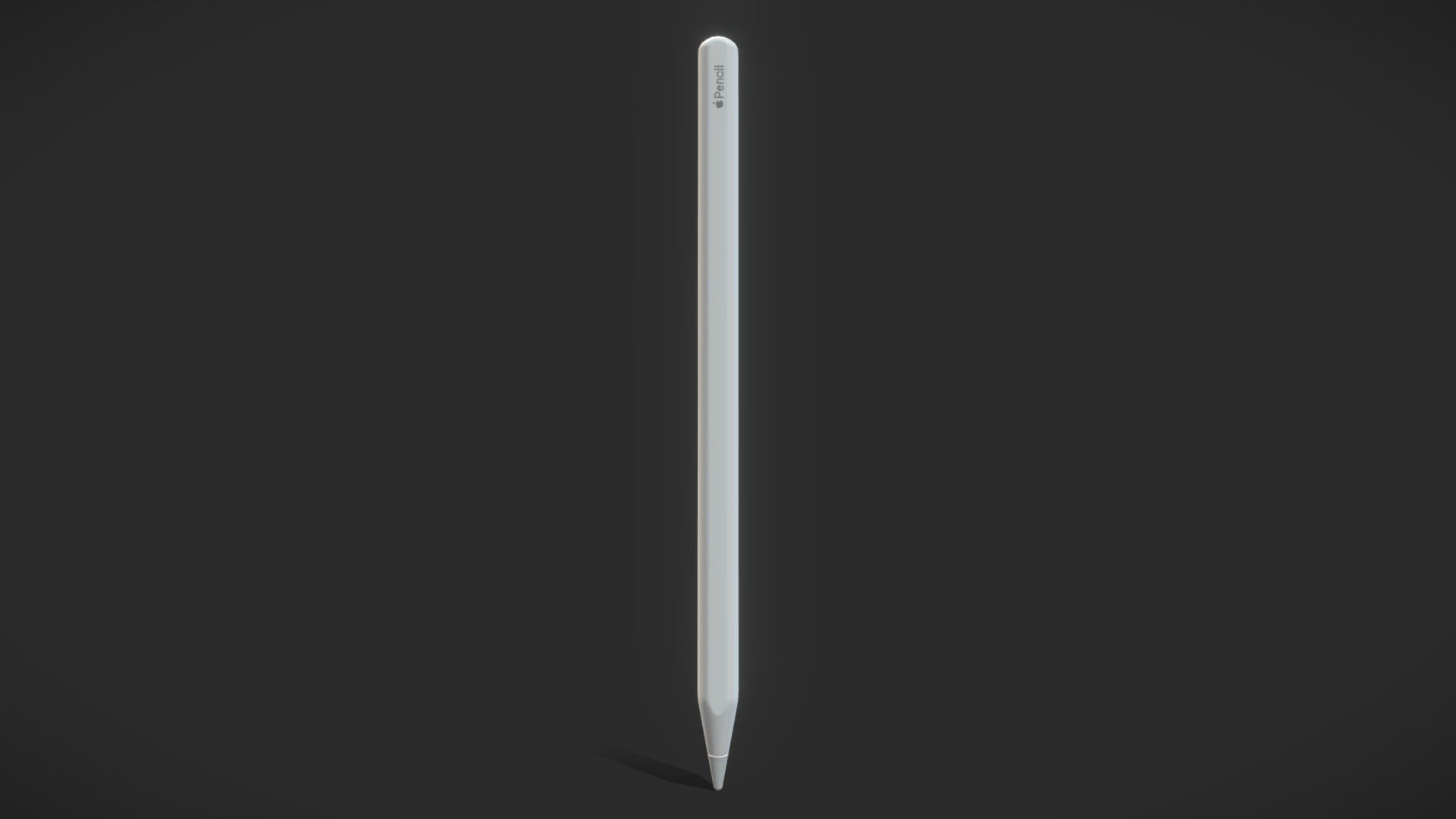 apple pencil 3d model