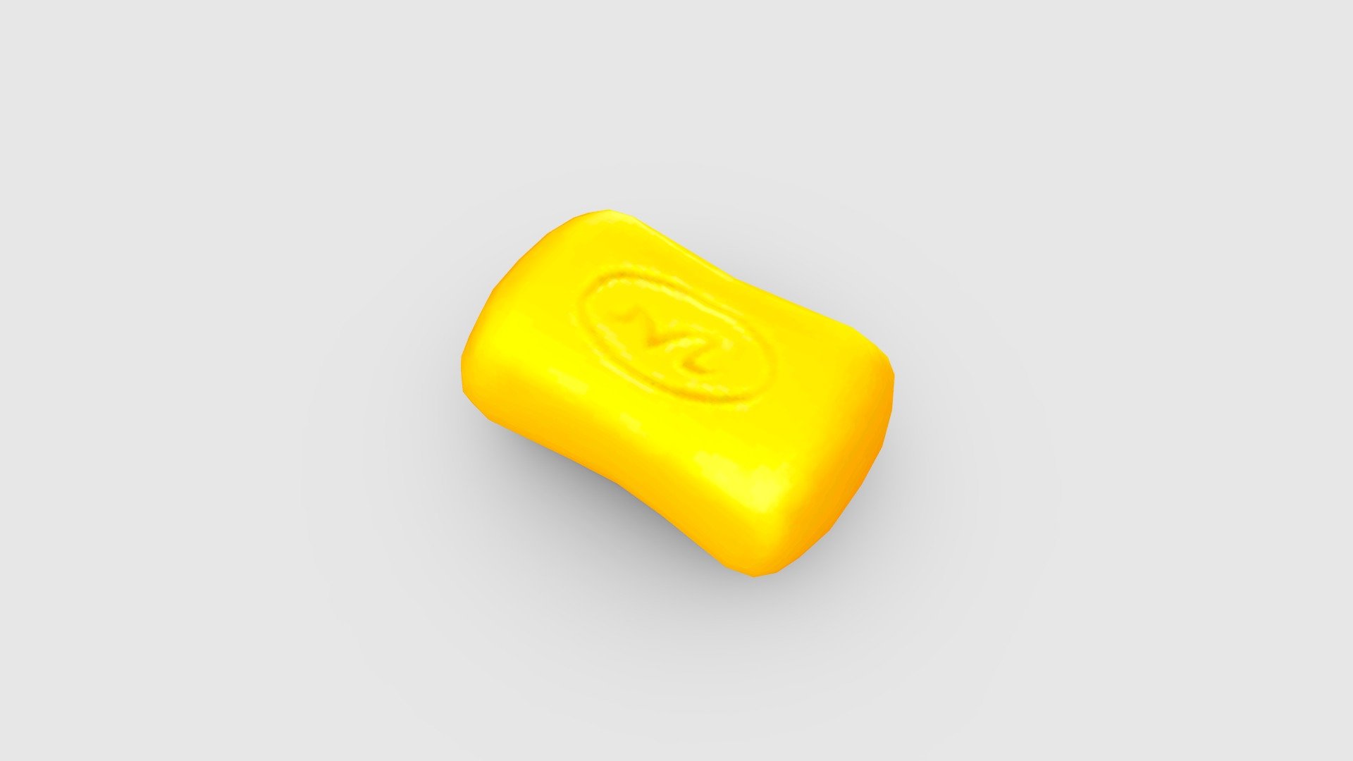 Cartoon soap 3d model