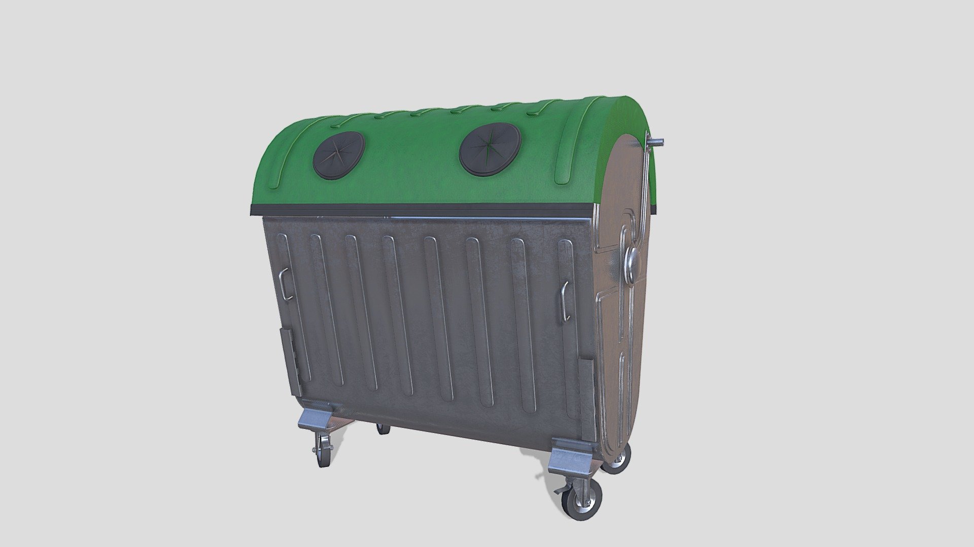 Dumpster v5 3d model