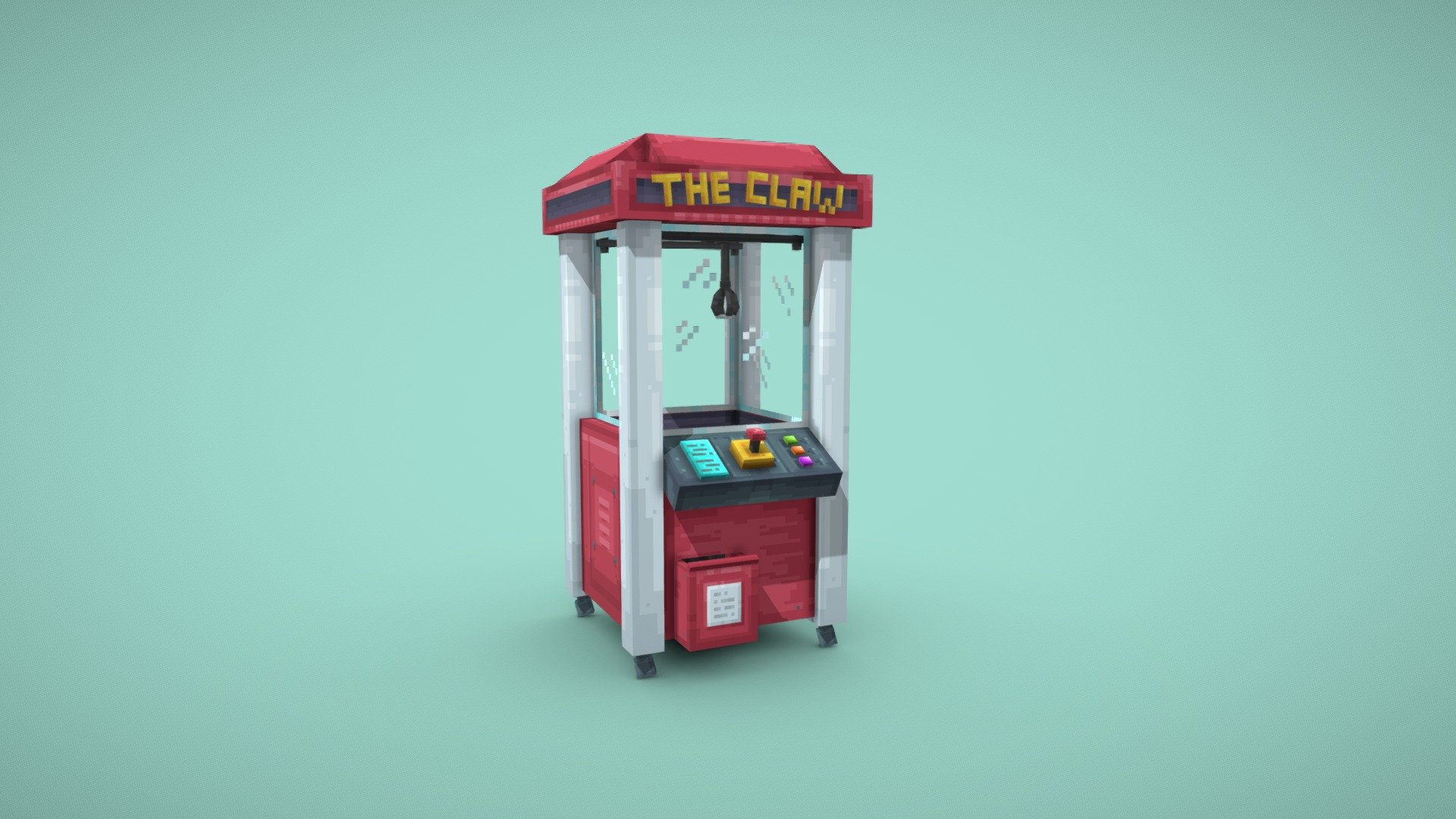 Claw Machine Spawn Cage! 3d model