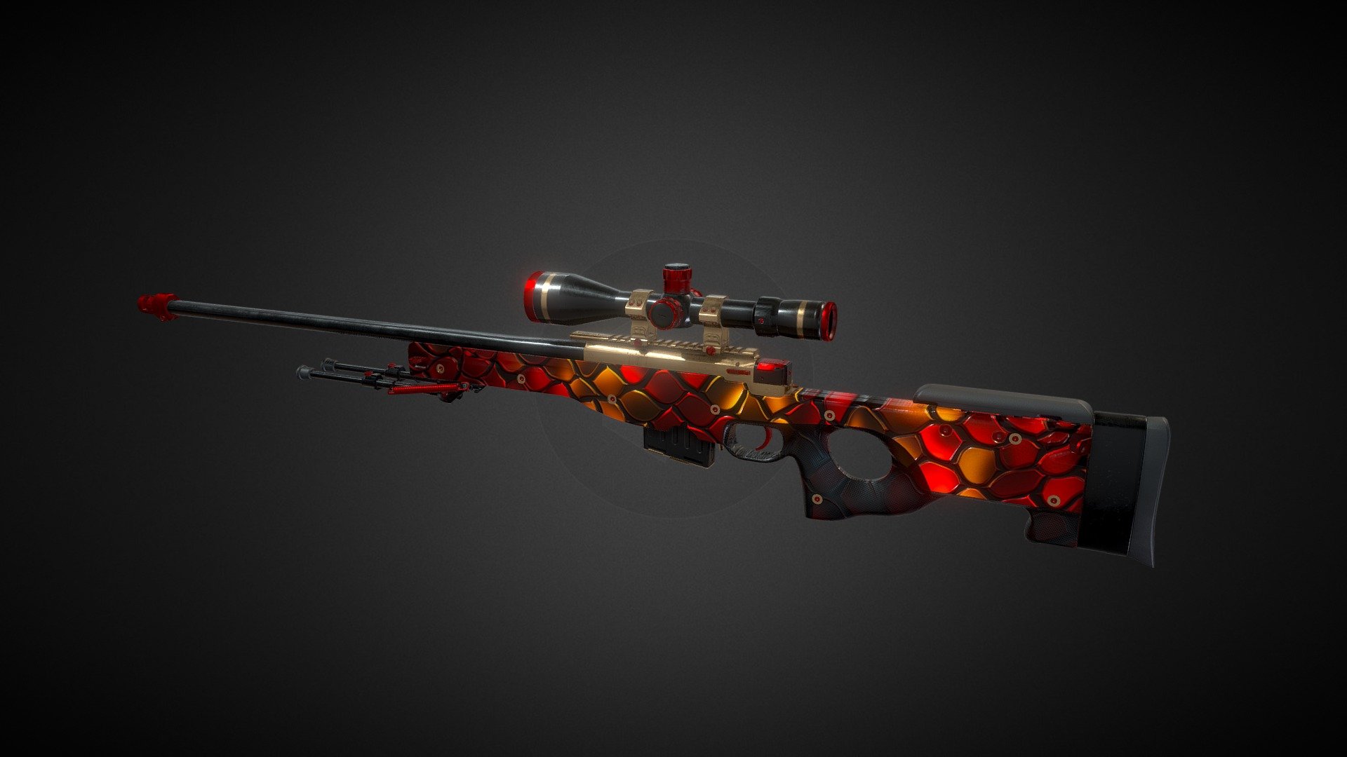 AWP- CS2 3d model