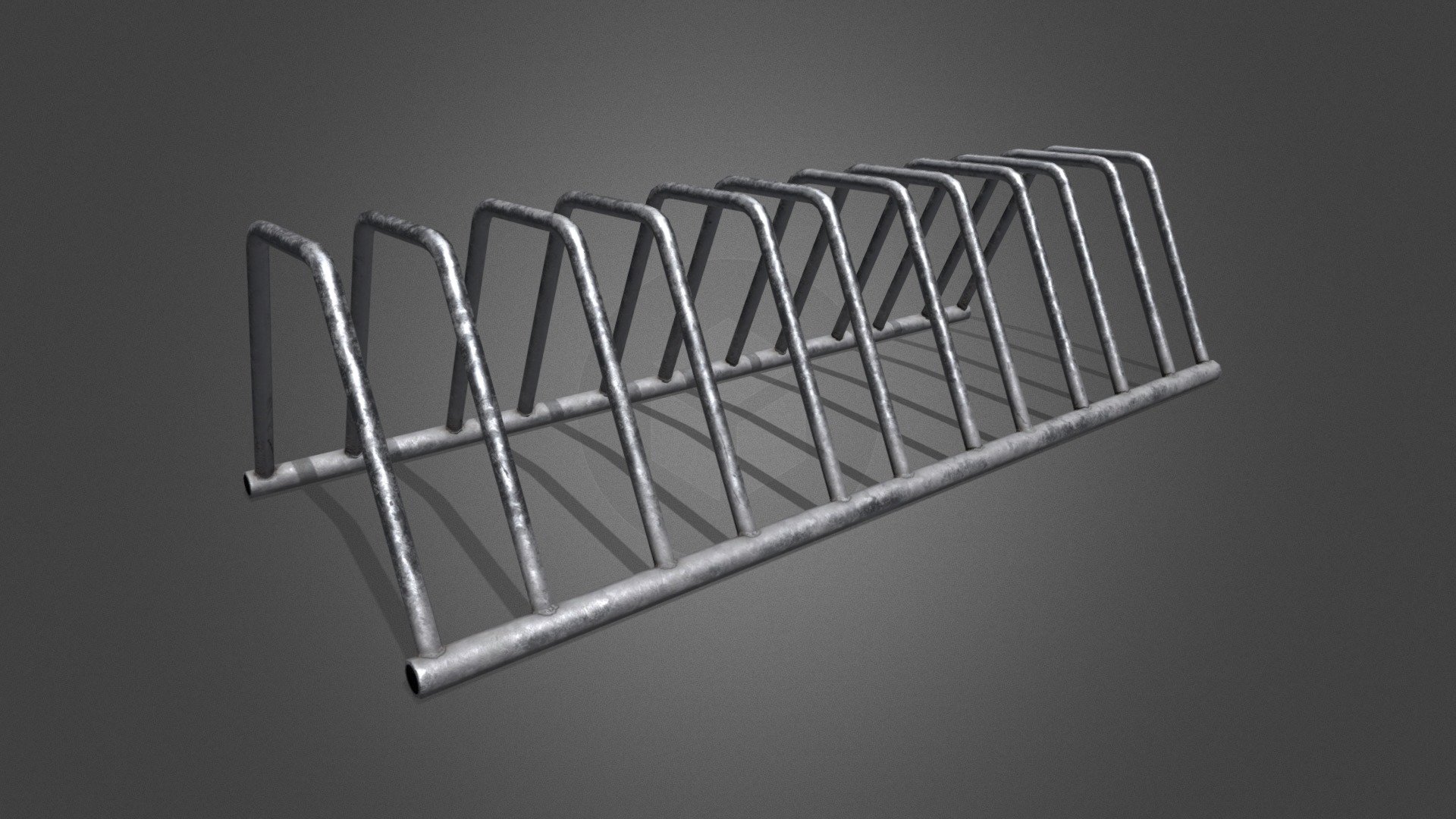 Bicycle Rack 3d model