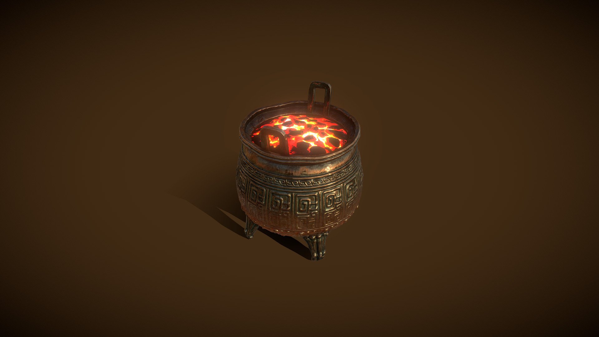 Cauldron 3d model