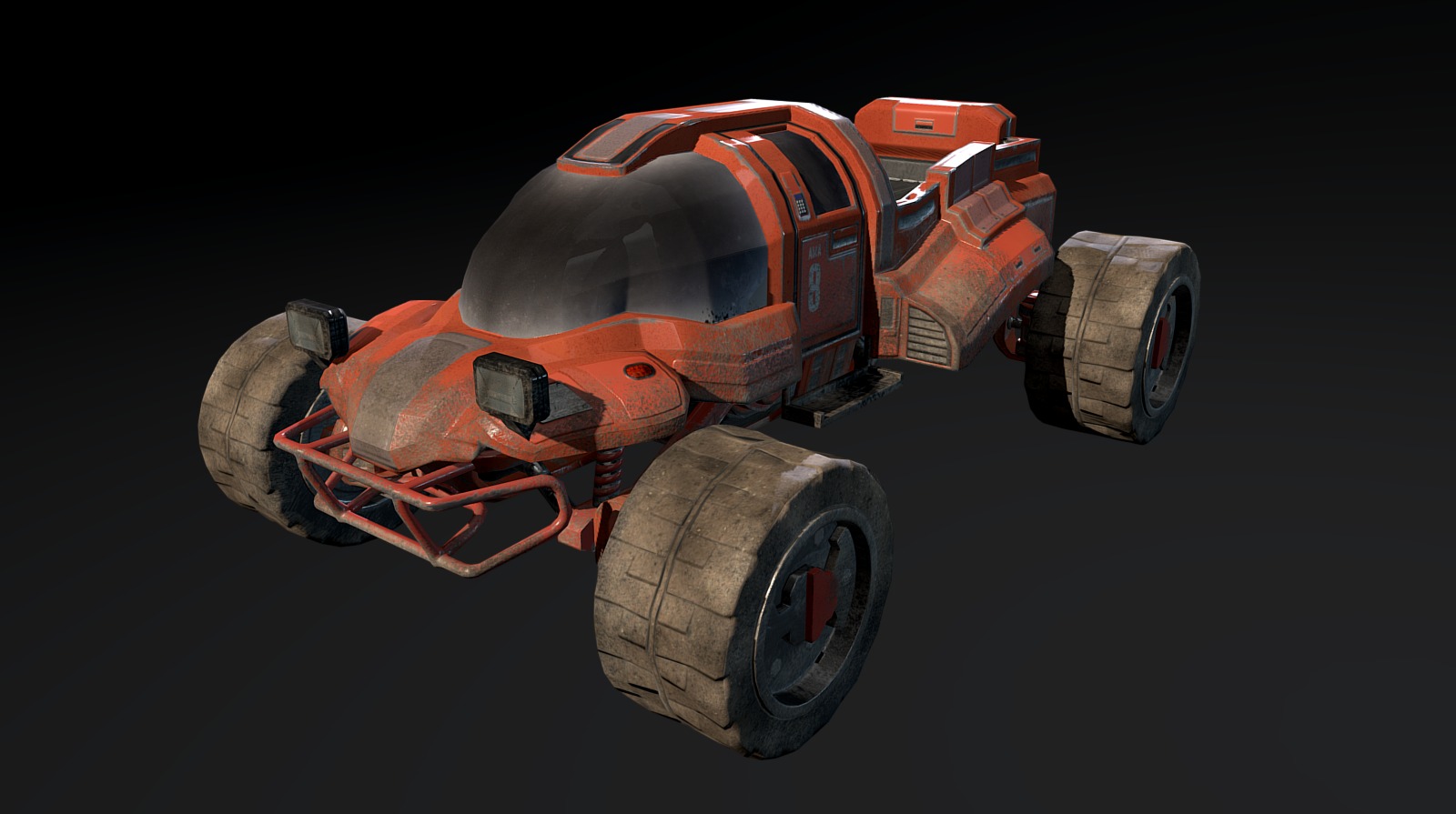 SpaceBuggy 3d model