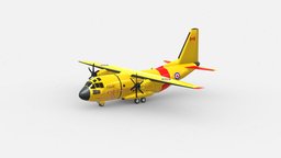 3d Model Military Alenia C-27J