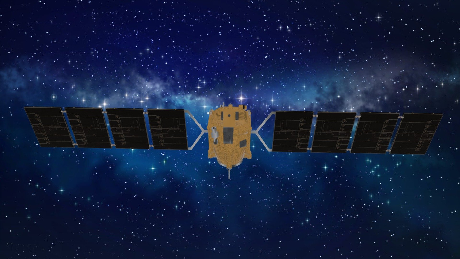 NASA DS1 3d model