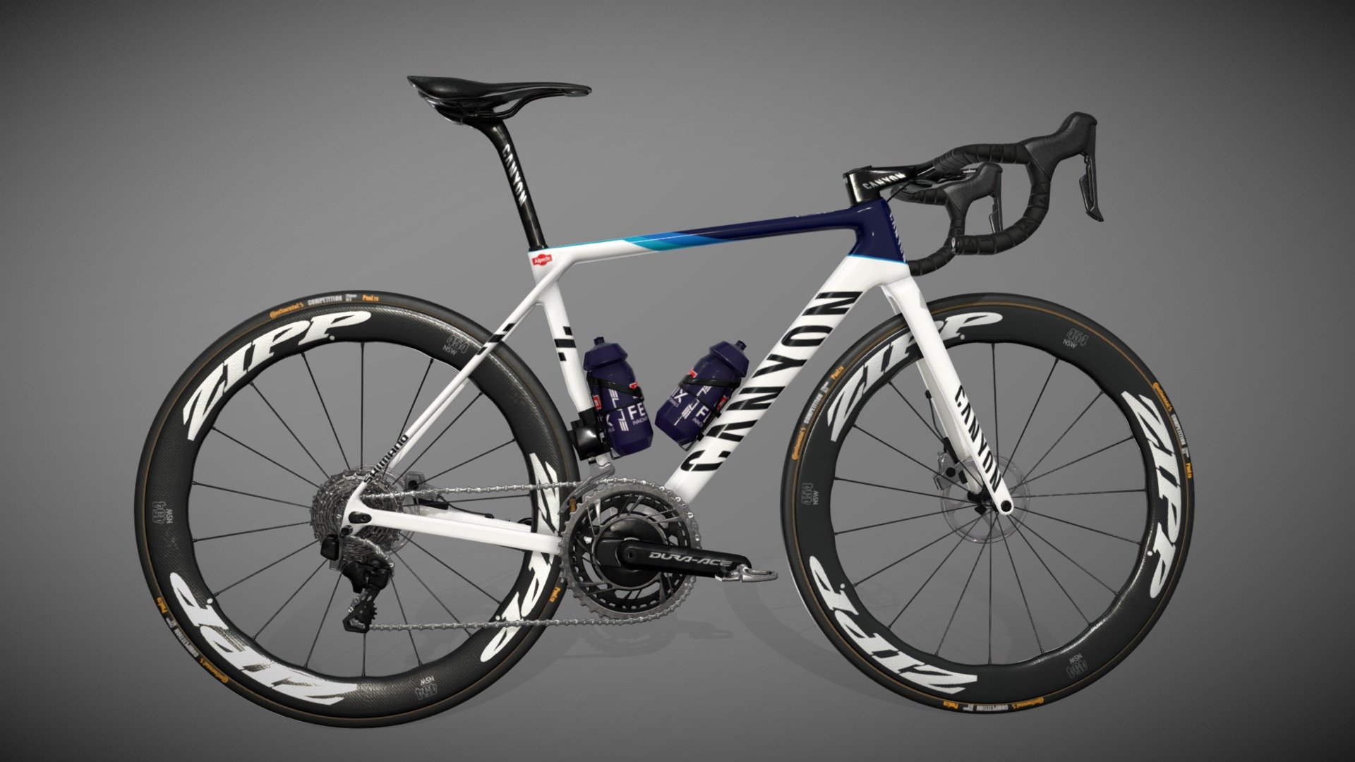 Canyon Ultimate CF SLX FENIX ALPECIN 3d model