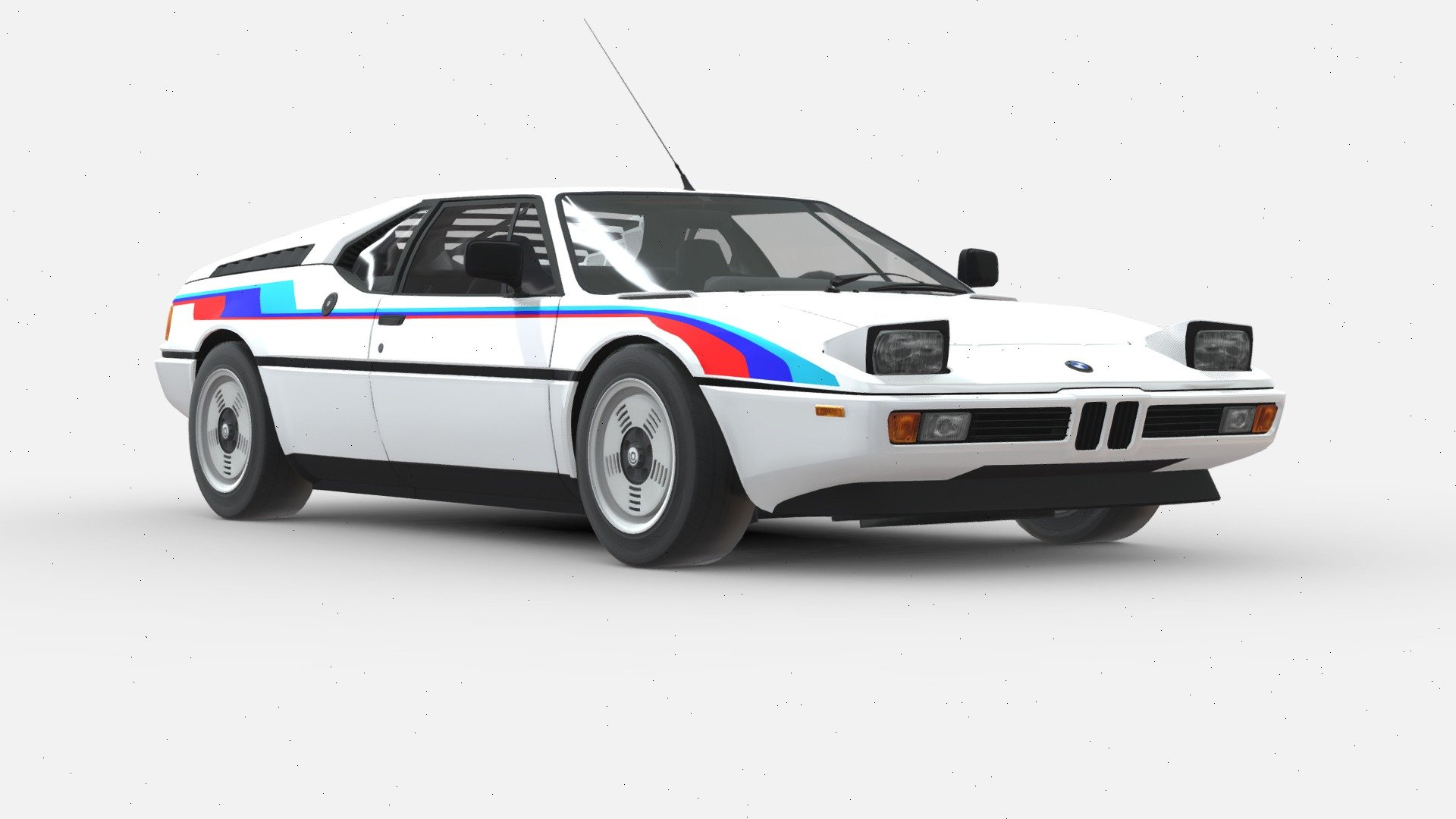 3d model BMW-M1 3d model