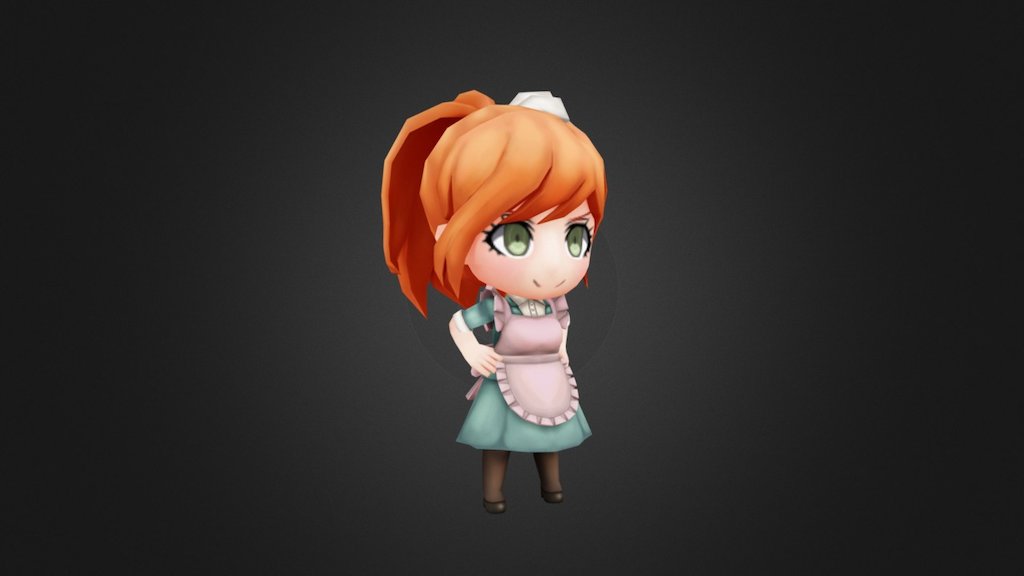 Danganronpa3 YUKIZOME 3d model