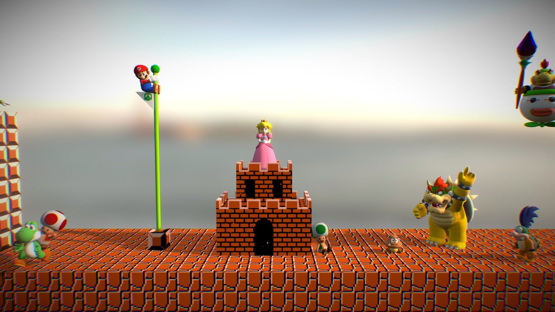 Super Mario Bros. 3d model