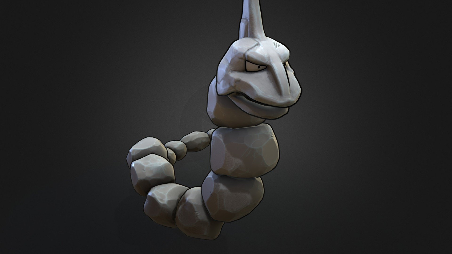 Onix Pokemon 3d model