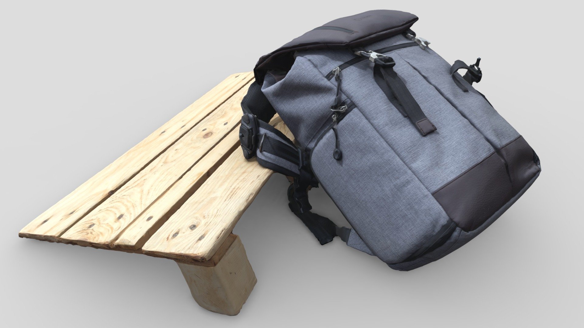 Photography Bagpack 3d model