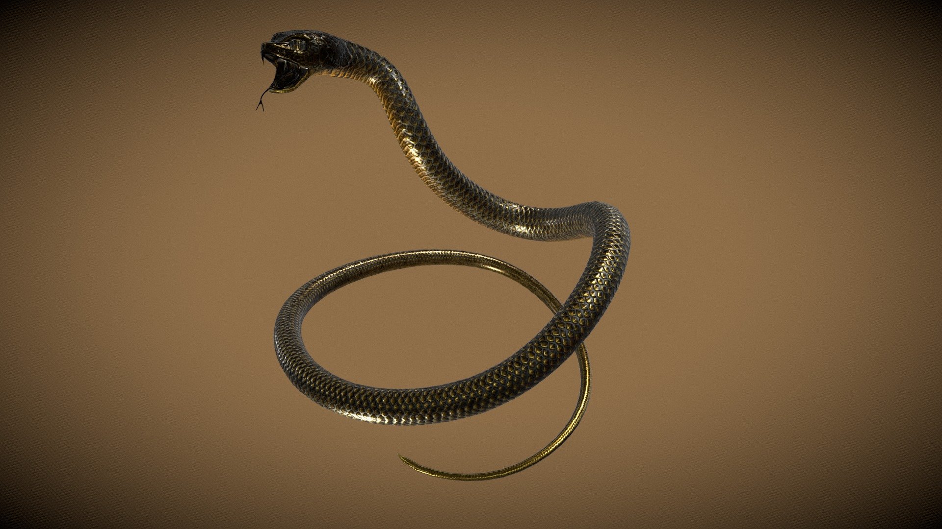 Snake 3d model