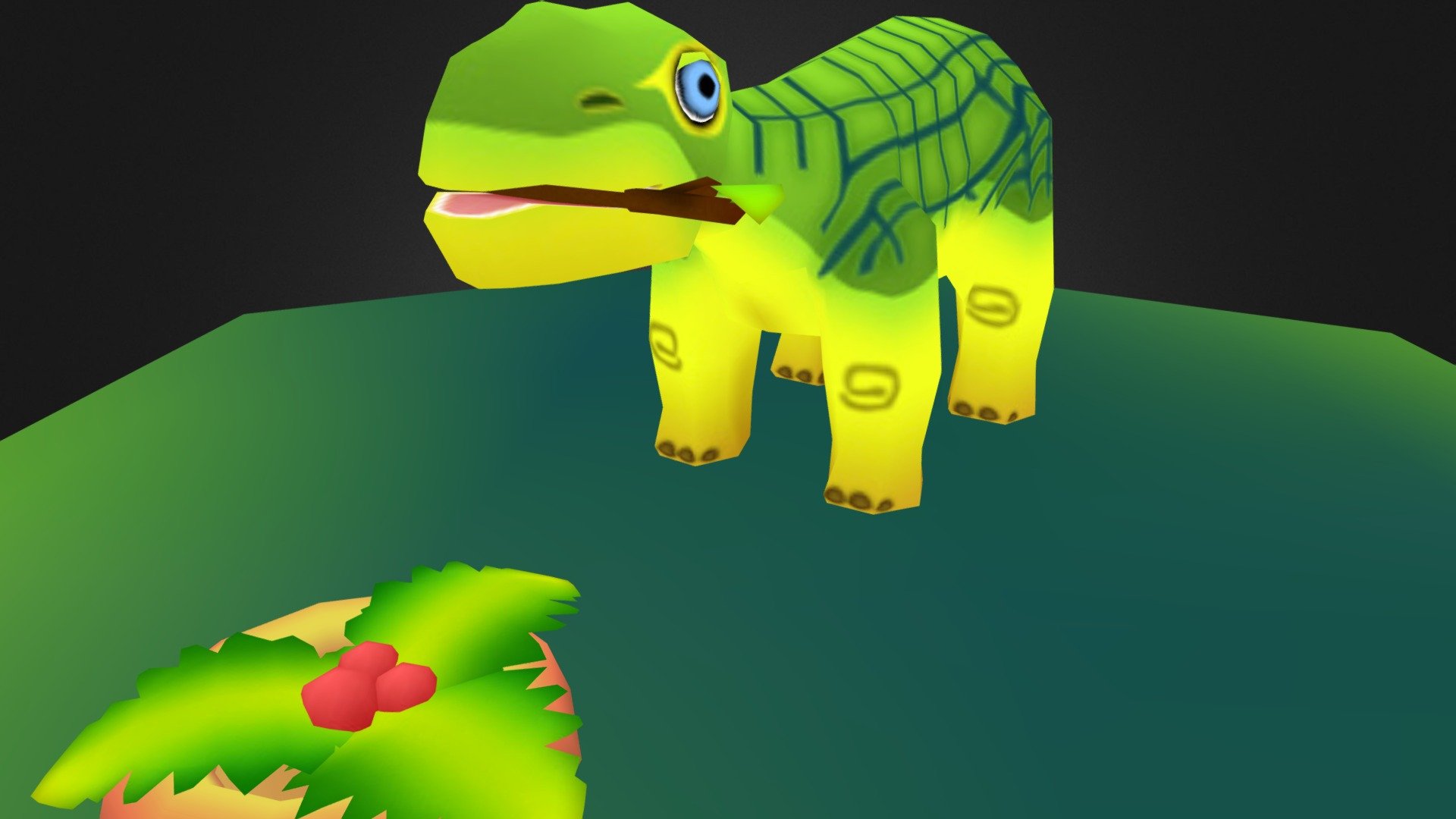 Pleo the Dinosaur 3d model