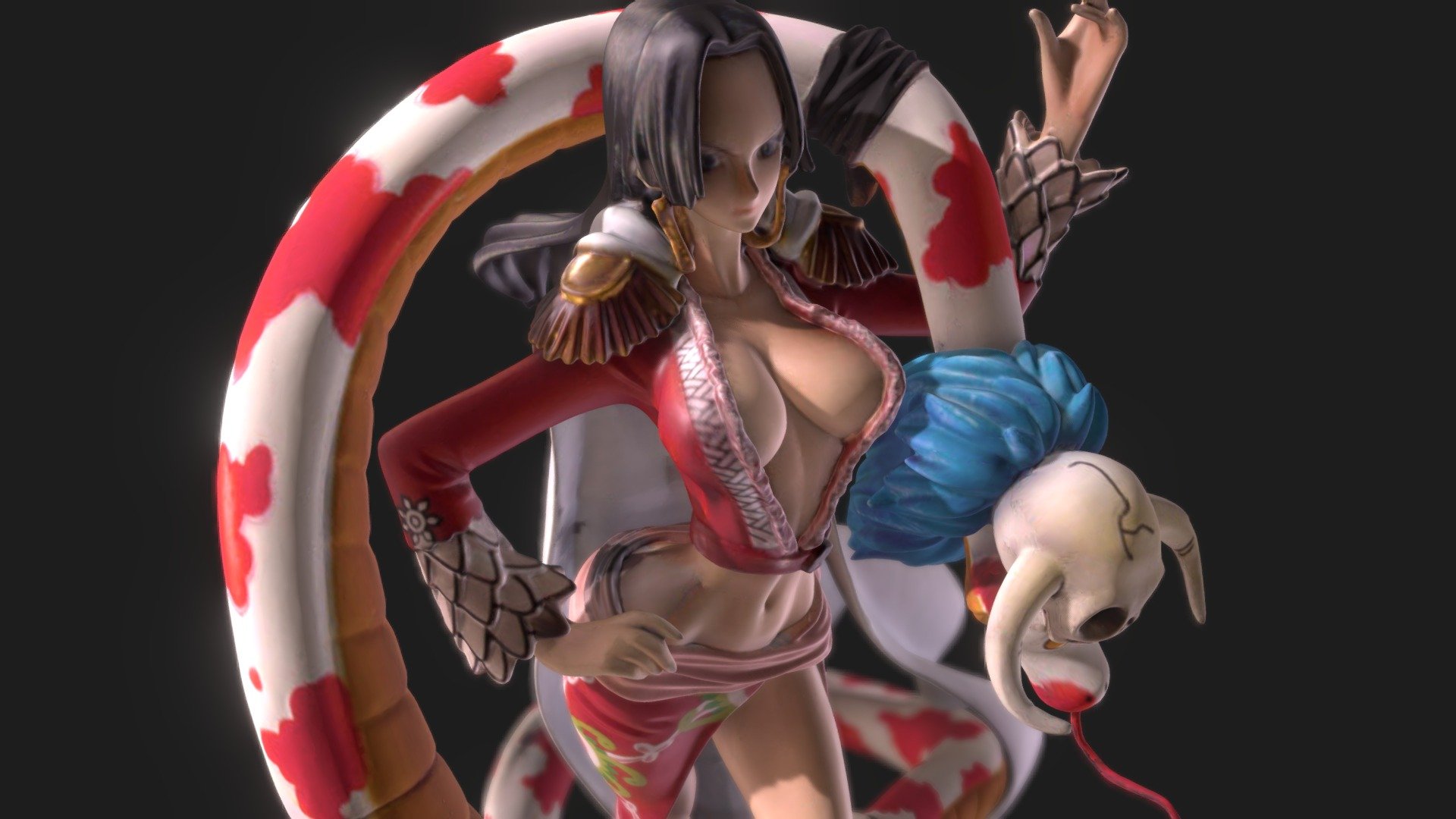 BOA HANCOCK 3d model