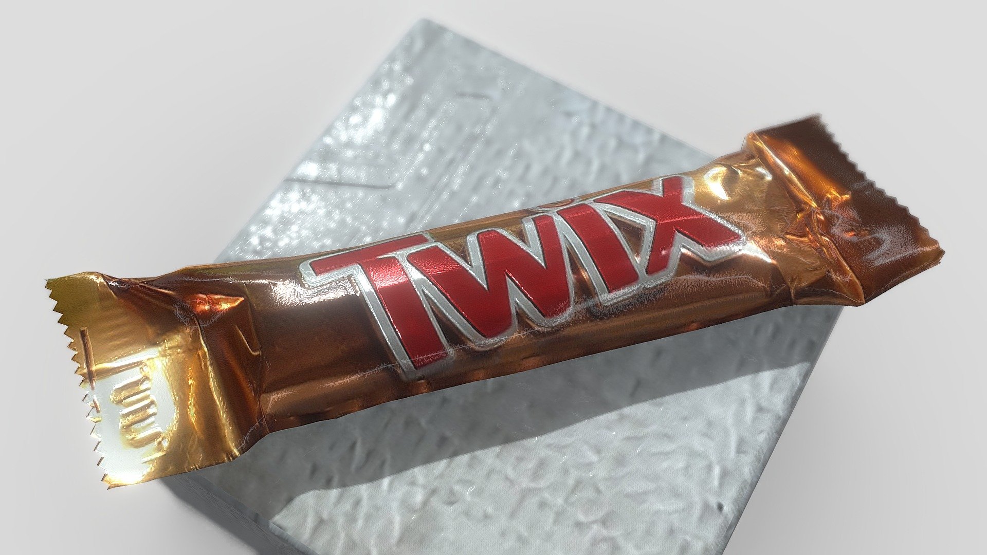 Twix Candy Bar 3d model