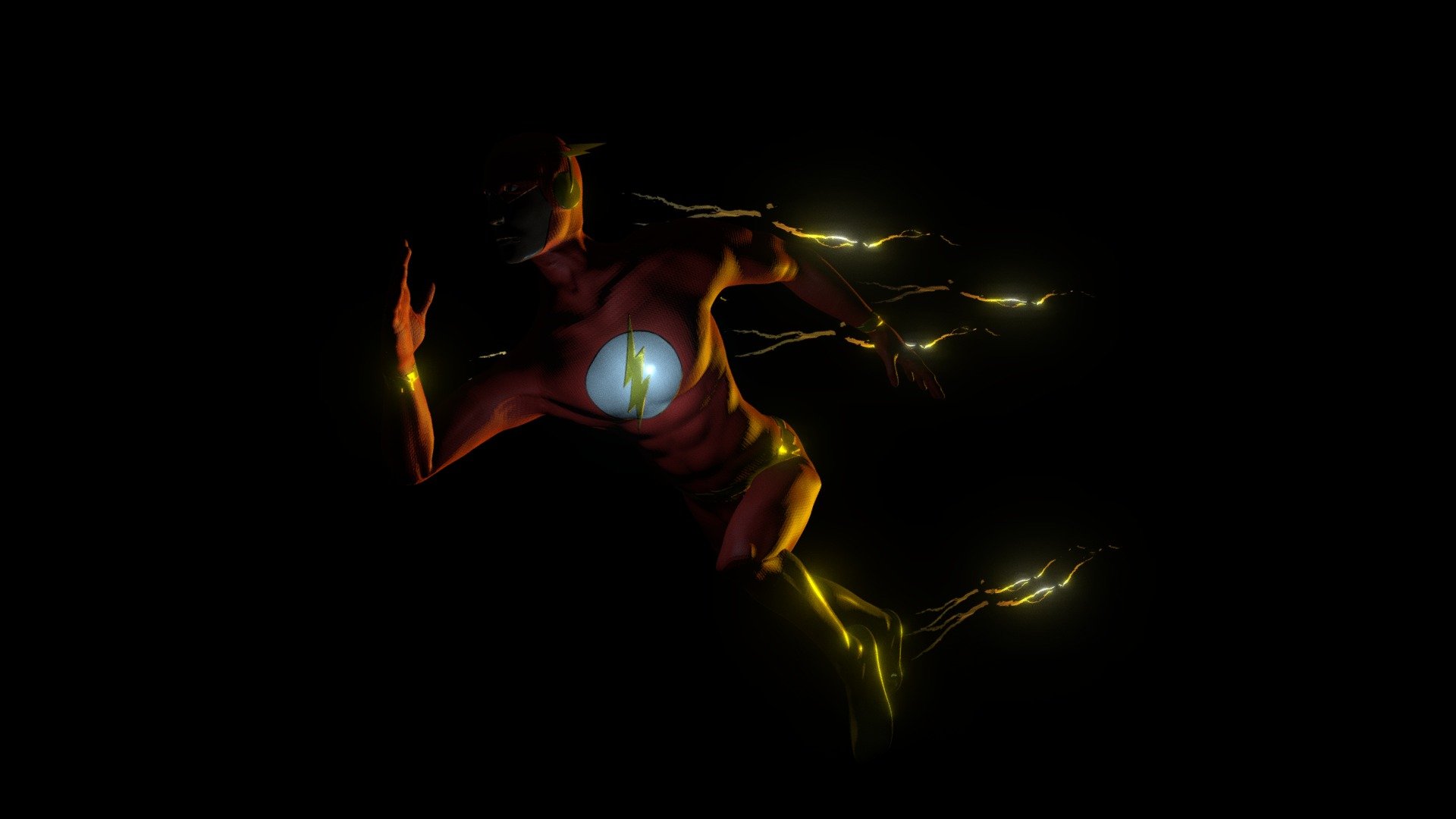 The Flash 3d model