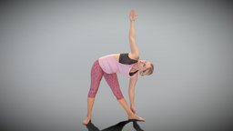 Woman doing yoga 422