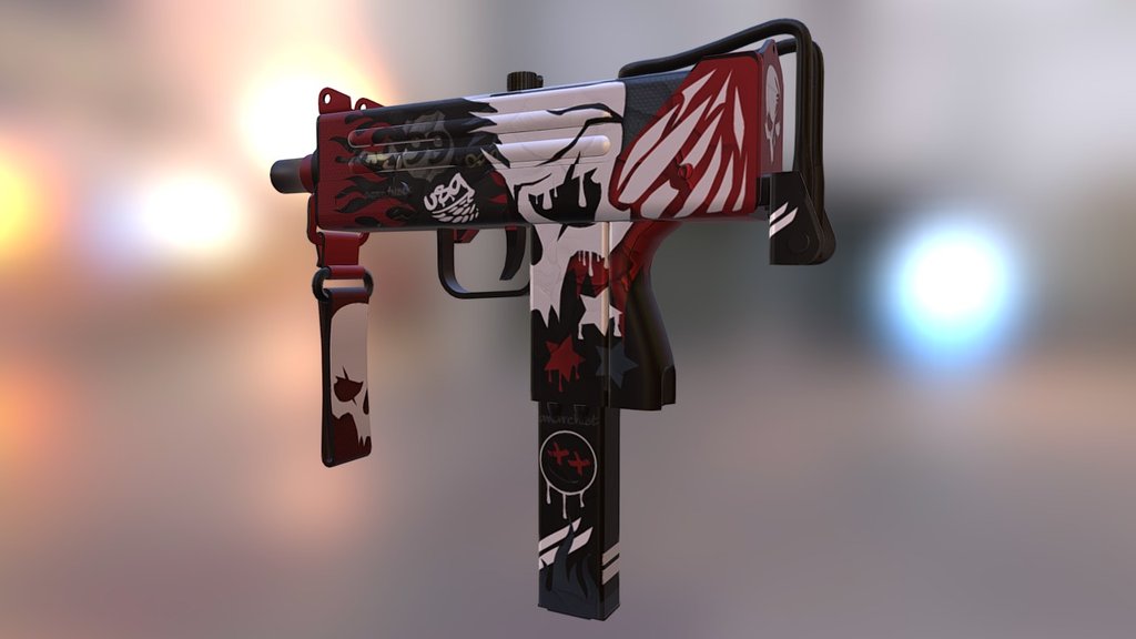 MAC10 | Anarchy 3d model