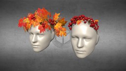 Autumn crown for Spark AR