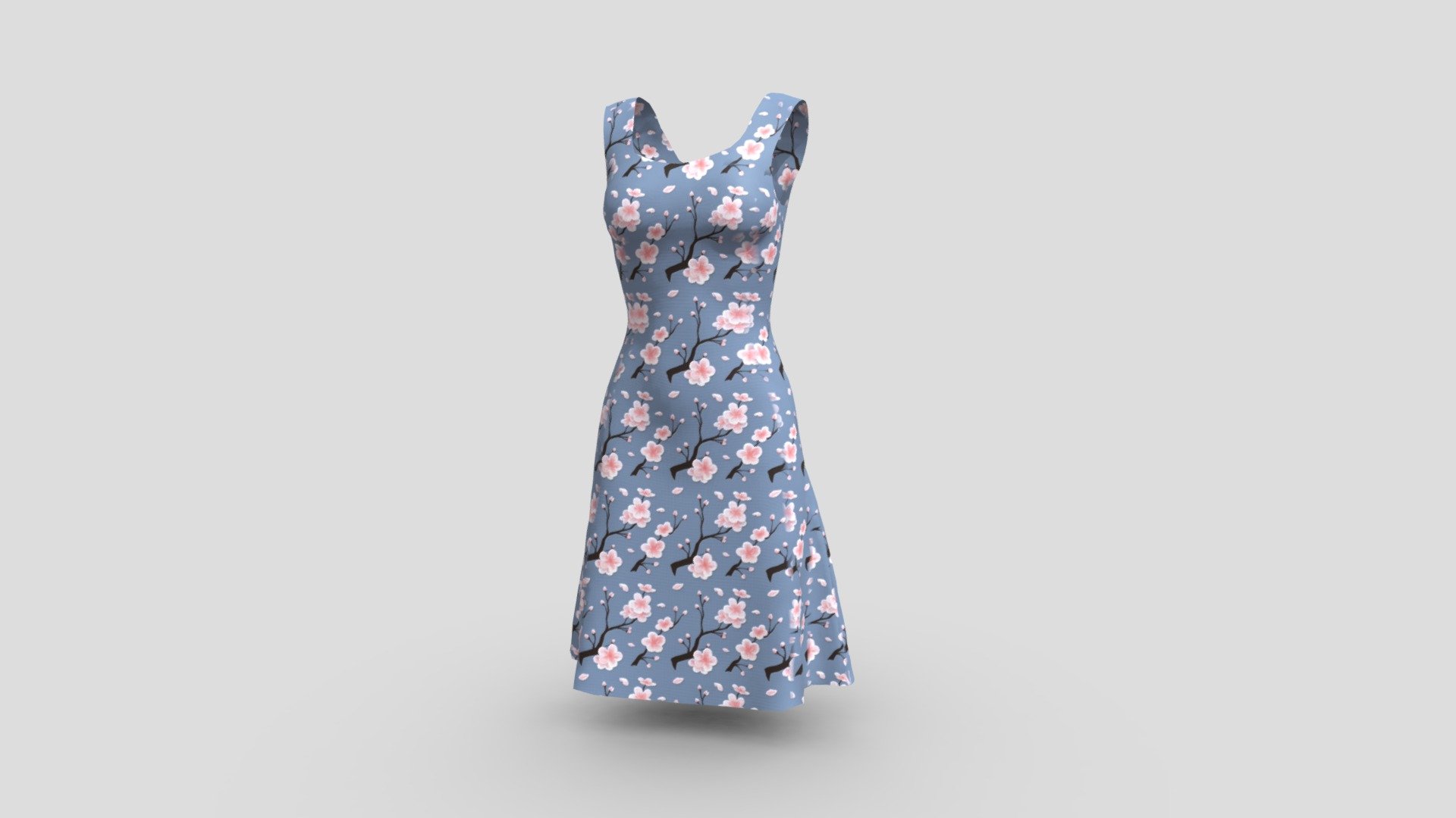 Dress-S-01 3d model