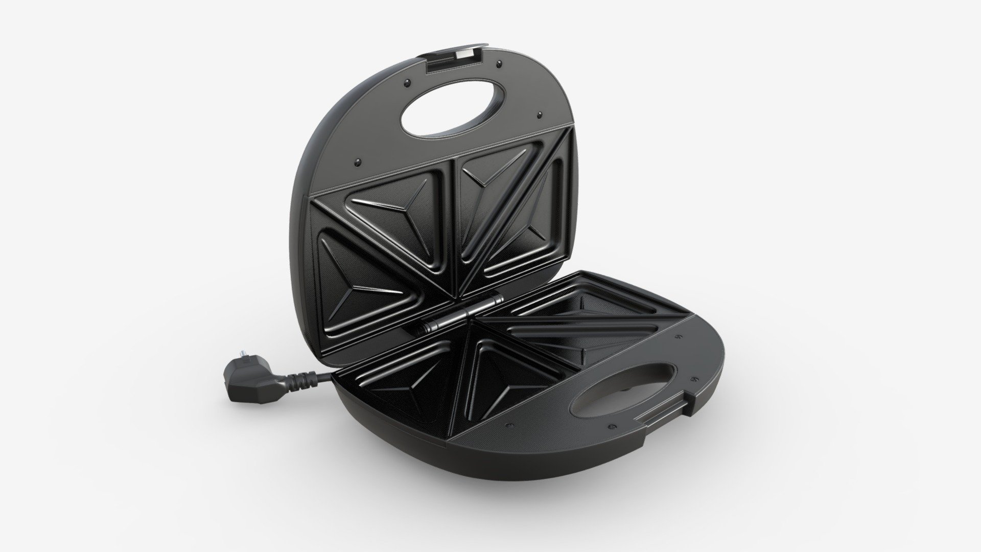 Sandwich-Toaster Open 3d model