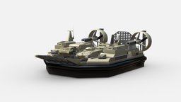 3d model LANDING CRAFT MARINES