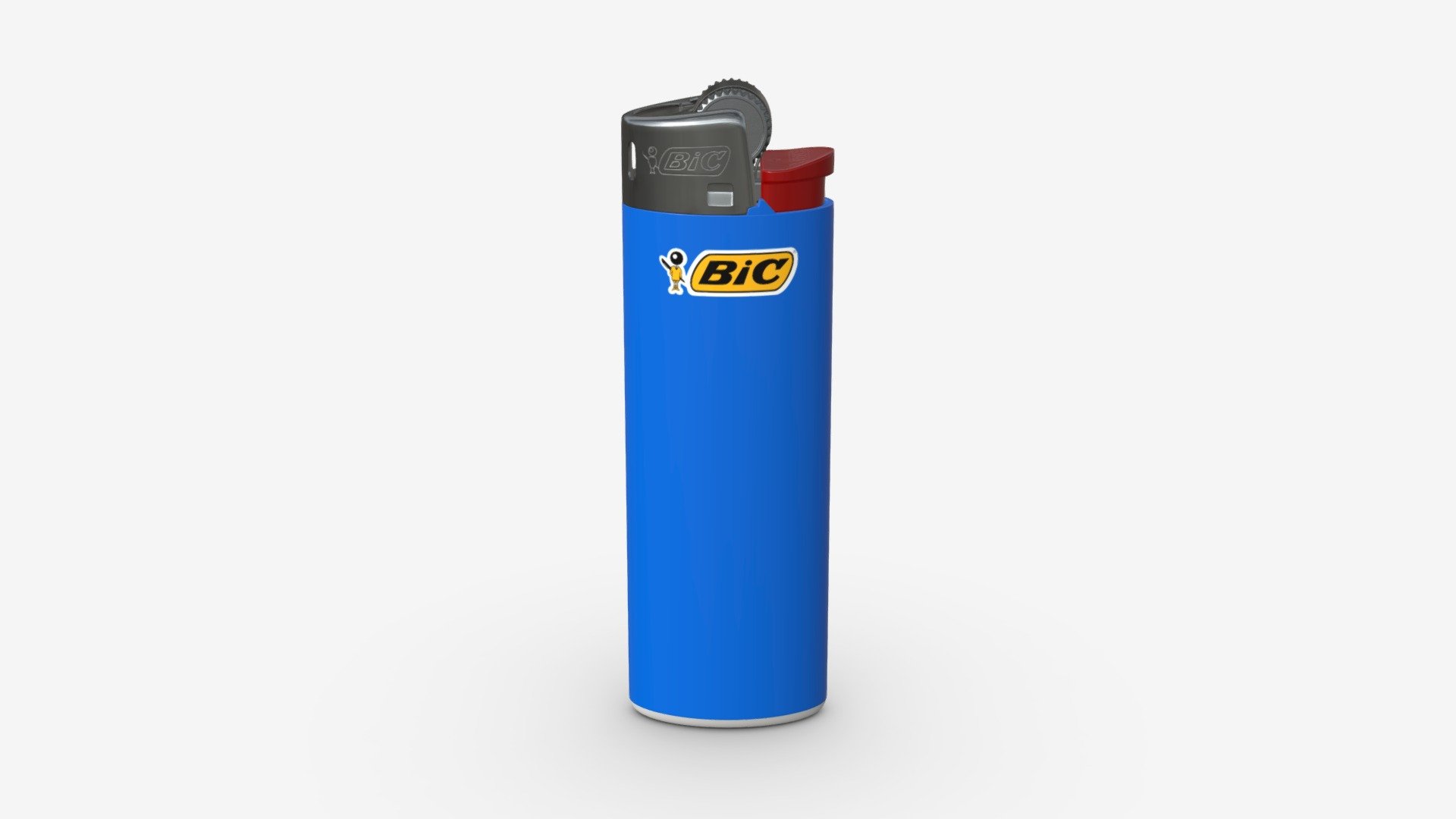 BIC classic lighter 3d model