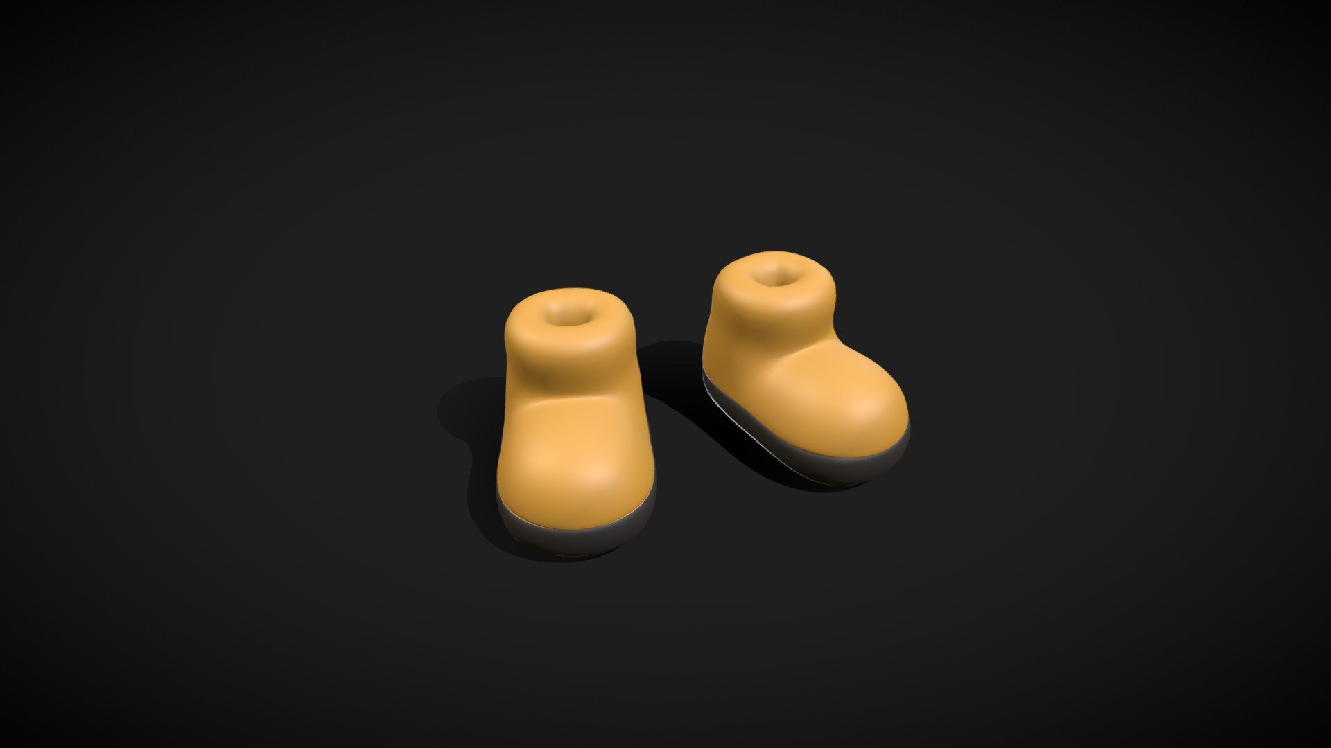 Cartoon Shoes A1V2 3d model