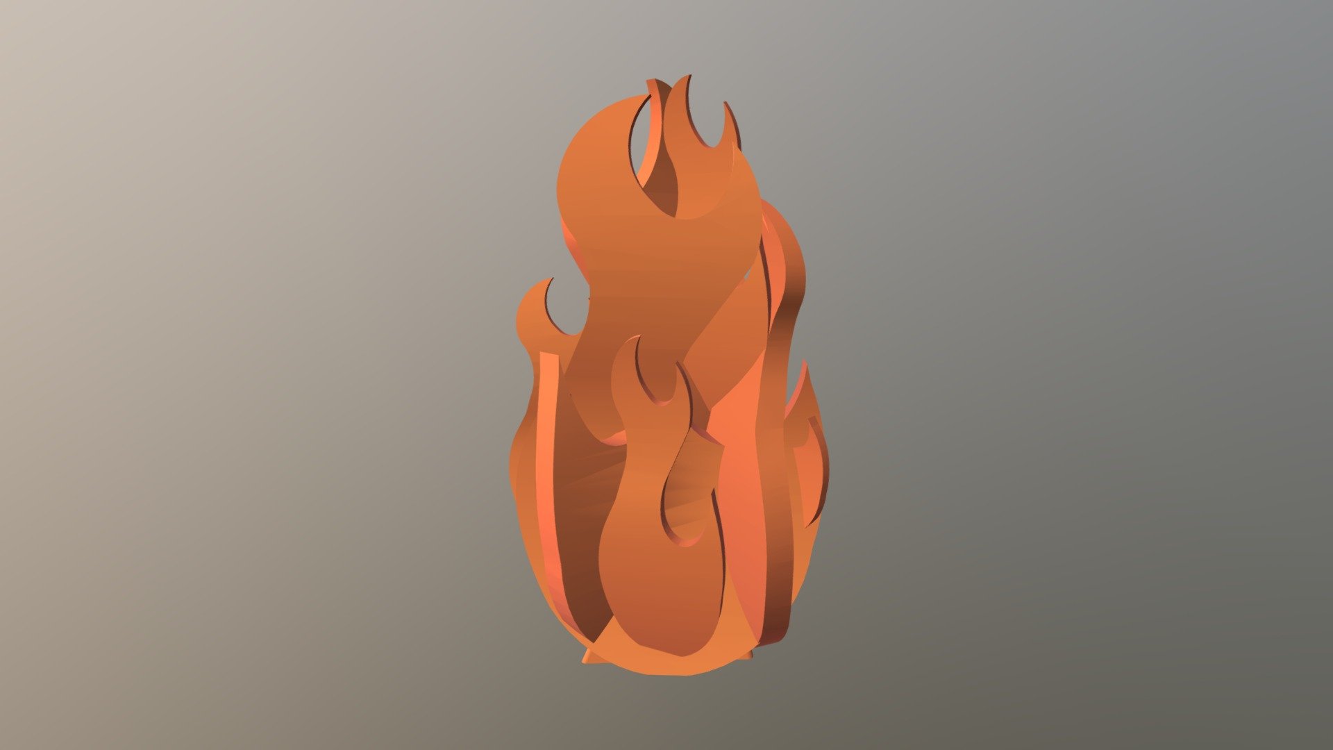 Flame 3d model