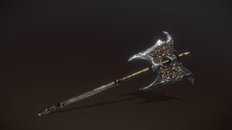 Skull axe