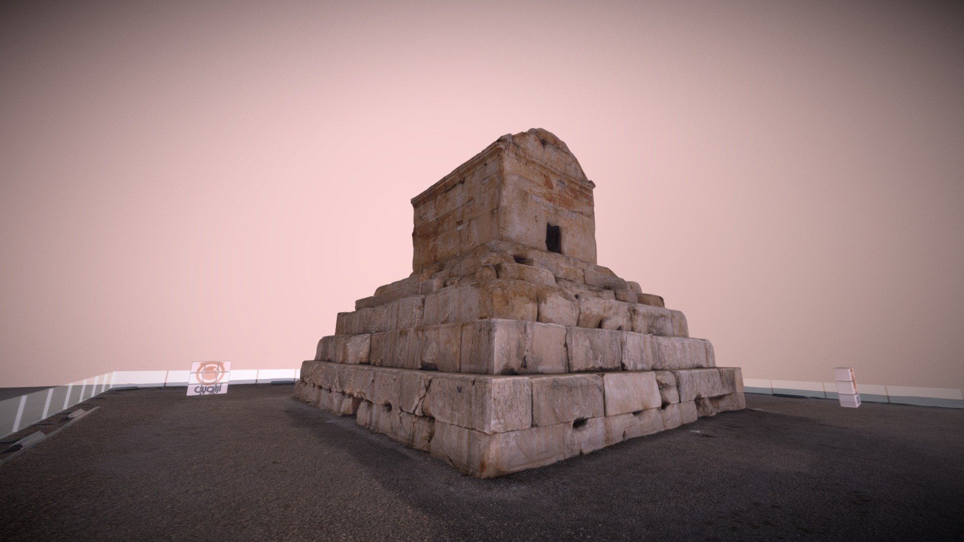 Pasargadae 3d model