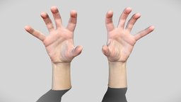 Female hands grabbing