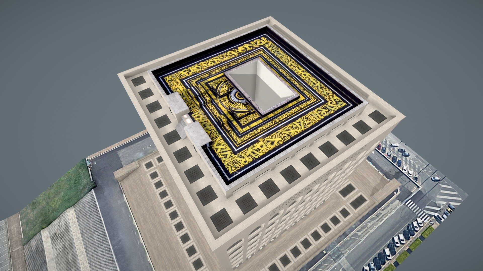 Palazzo Della Civiltà Italiana (WIP) 3d model